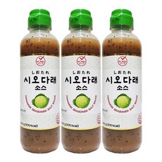 이거다 시오다래소스, 3개, 440g