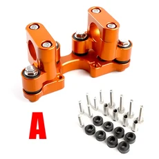 M 390 790 1090 Adventure S T R 액세서리 핸들 바 라이저 마운트 클램프 높이기 안정기 댐핑, 02 Orange