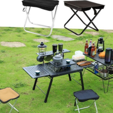 접이식 캠핑 의자 초경량 휴대용 야외 접이식 등산 의자 간이 낚시