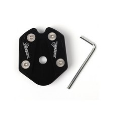 Piaggio 매장 광산에 적합 Medley150 수정된 알루미늄 합금 사이드 킥 사이드 풋 버팀대가 넓어지고 확대된 패드/시트, 1개