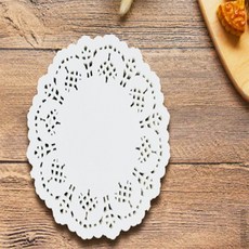 일상발견 도일리페이퍼 수제쿠키포장재 접시깔개종이 포장용레이스지 카페소품페이퍼