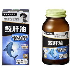 NoguchiMedicalResearchInstitute 鯊魚肝油 1300mg 軟膠囊 57.96g, 1個, 90錠