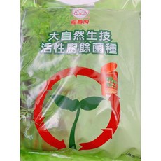 福壽牌 大自然生技 活性廚餘菌種, 3kg, 1個