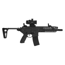 UB 수정탄 연사 듀얼 모드 전동건 5종 젤탄 자동 조준경 소음기 서바이벌, 블랙, MCX, 1개