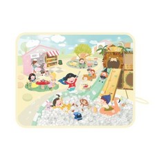 하쥬르 차량용 자석 햇빛가리개 키즈카페, 단품, 1개