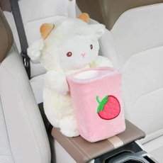 커버 수납함 케이스 티슈 빈티지 인테리어 각함, 1개, 작은 양 수납형 화장지