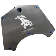 J.M傑米車藝 雷霆S 腳踏板 Racing S 125/150 拉絲紋路, 白鐵踏板 + 白鐵螺絲組