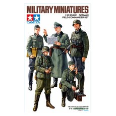 타미야 프라모델 [35298] 1/35 German Field Commander Set 야전 지휘관 세트, 1개