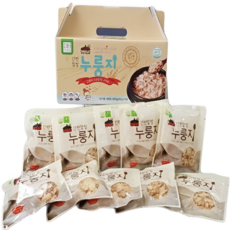 가마솥 포켓 누룽지 튀김 과자 간식 60g 10개, 1세트