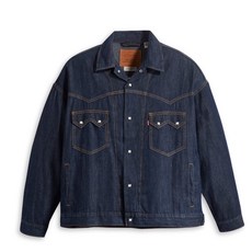 Levis 寬鬆原色石洗單寧外套