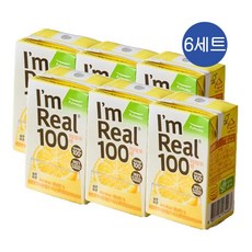 풀무원 아임리얼 100 레몬, 36개, 140ml