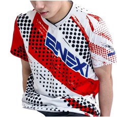 에넥시 남녀공용 배드민턴 티셔츠 데일리 반팔티셔츠 볼링 테니스 스쿼시 탁구티셔츠 기능성 티셔츠 경기웨어 단체복