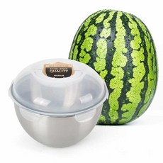 한그레이스 스텐 수박용기 멀티6.6L 야채바구니