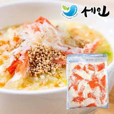 크래미 파지 맛살 냉동 게살 프리미엄 게맛살, 1개, 1kg