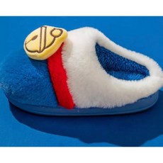 哆啦A夢 兒童毛毛拖鞋 秋冬季室內保暖 可愛卡通防滑