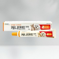 캐니덴트 치약 반려동물 구강케어, 1, 60g