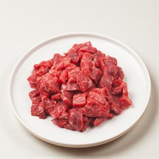 미국산 소고기 등심으로 만든 국거리, 3개, 200g