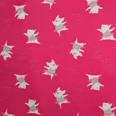 【禾季Her-Ji】台灣製 輕巧型專業透氣防水墊 柔軟親膚透氣舒適 尿布墊 看護墊 多功能用途 重複使用, 1個, 粉紅豬,S - 70x90cm 嬰兒床