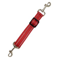세이프 강아지 안전줄 반려견 생명줄 애견 중간 리드줄 소형 중형 대형 ~ 37cm, 1개, 레드