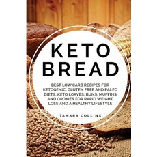 (영문도서) Keto Bread: Best Low Carb Recipes for Ketogenic Gluten Free and Paloe Diets. Keto Loaves Bu... Paperback, Createspace Independent Pub..., English, 9781725991323