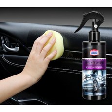 자동차 플라스틱 가죽 내장 블랙 광택 보호 관리 1_플라스틱리퍼비시제120ML단일, 1개, 120ml