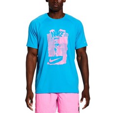 나이키 NIKE 나이키스윔 남자래쉬가드 스탬프 숏 슬리브 하이드로가드 NESSD655-480 3722663