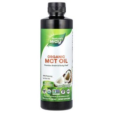 Nature's Way 유기농 MCT 오일 480ml(16fl oz) NWY-10895, 480ml, 1개