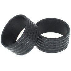 FDXGYH 테니스 라켓 그립 밴드 고무 링 미끄럼 방지 배드민턴 흡수성 오버그립 2개 블랙 227391 6238223003, 2PCS, 2PCS