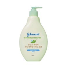 존슨즈베이비 수딩 내추럴 너리싱 로션, 4개, 400ml