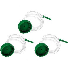 산업용 접착제 액체 카트리지 디스펜서용 커넥터 어댑터 교체용 uxcell 3Pcs 공기 튜브 300cc 접착제 디스펜서 주사기