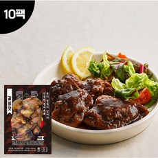 킹닭 갈비맛 닭다리살 200g, 10개
