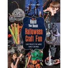 (영문도서) How to Haunt Your House Halloween Craft Fun: Scary Projects the Whole Family Can Make Paperback, Schiffer Craft, English, 9780764366147