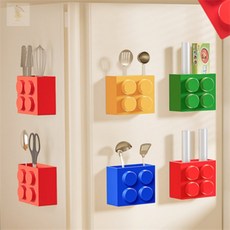 미미스토어 블록 자석함 자석수납함, 옐로우