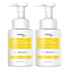 쿤달 버블 핸드워시 일랑일랑향, 300ml, 2개