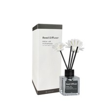 JOEKI室內香氛擴香瓶，清新花香精油，持久散香，居家擺飾, 1個, 08.英國小蒼蘭-白盒