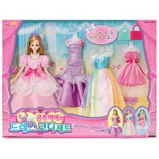 토이마스터 공주미미의 드레스코디 세트 미미인형, 혼합/1개/