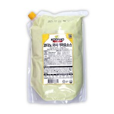 [제이케이푸드] 코다노 와사비마요소스 2kg, 5개