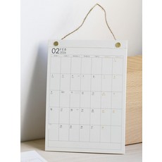 2026년 벽걸이 캘린더 월간계획표 생활계획표 식단표, 1. A5 15x21cm