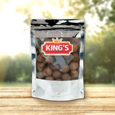 킹스 껍질 까먹는 통 마카다미아 햇수확 견과류, 1개, 250g