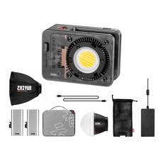 智雲 Zhiyun X60 功率王 PRO版 雙色溫專業影視燈 輕巧便攜 ZY小卡口, 1個