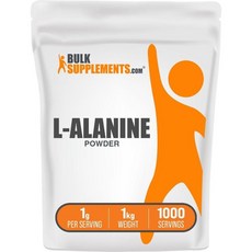벌크서플리먼트 L알라닌 파우더 L-Alanine Powder 1kg, 1개
