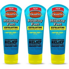 오키프 헬시 핏 인텐스 리뉴얼 풋 크림 3 oz 튜브 3개입