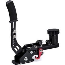 PQY 레이싱 유압 드리프트 핸드브레이크 기어 레버 오일 탱크 하이드로 E-브레이크 랠리 34 0.75바 38-24 주차 조절식 브레이크파란색, 02 Black