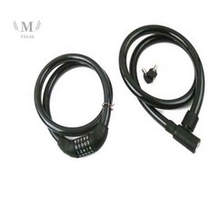 엠비아6 오토바이열쇠 와이어자물쇠, 1)번호형