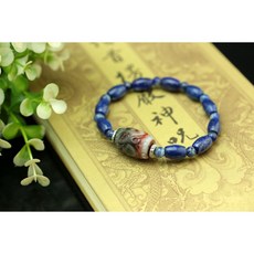 【莊嚴佛淨土】原創設計 藥師佛種子字 青金石手串