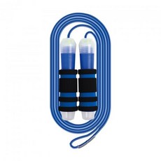 日本 SONIC QX-1843 可調長度 炫彩高速 培林跳繩, 1個, 藍色