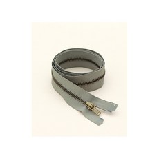 패션스타트 [68cm/앤틱] 3호 잘라쓰는 점퍼 재킷 코트 양장용 고급 금속 지퍼 그레이, 1개