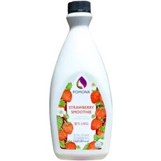 포모나 딸기스무디 2kg 업소용 음료베이스 빙수용, 1개