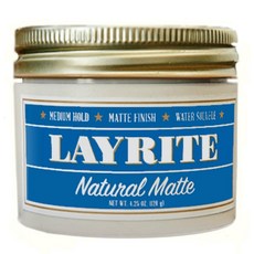 Layrite 내추럴 매트 헤어 크림 베이직 화이트 마일드 크림 소다 120g, Layrite 내추럴 매트 헤어 크림 베이직 화이트 마, 1