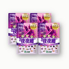 lifeso 夜夜纖EX 24酵+ 夜酵素 GABA 色胺酸 暢快 順暢, 4個, 42顆